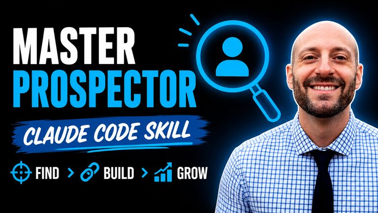 The Master Prospector, a Claude Code skill for link and mention prospecting, with Brian Gorman